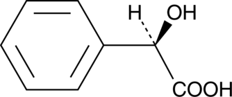 R-(-)-Mandelic Acid Chemical Structure
