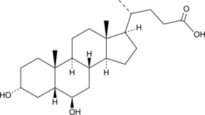 Murideoxycholic Acid Chemical Structure
