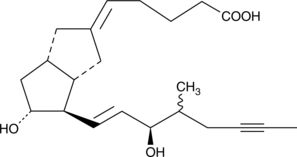5-cis-15(R)-Iloprost Chemical Structure