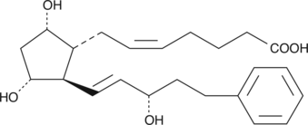 17-phenyl trinor Prostaglandin F2α Chemical Structure