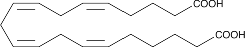 20-carboxy Arachidonic Acid Chemical Structure