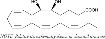 (±)5(6)-DiHETE Chemical Structure
