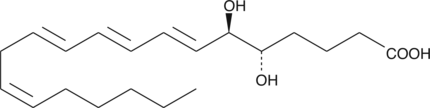 5(S),6(R)-11-trans DiHETE Chemical Structure