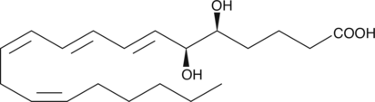 5(S),6(S)-DiHETE Chemical Structure