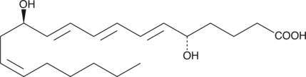 6-trans Leukotriene B4 Chemical Structure