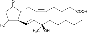 15(R)-15-methyl Prostaglandin E2 Chemical Structure