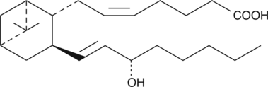 Pinane Thromboxane A2 Chemical Structure