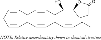 (±)4(5)-DiHDPA lactone Chemical Structure
