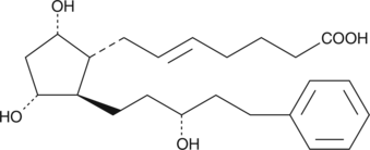 5-trans Latanoprost (free acid) Chemical Structure