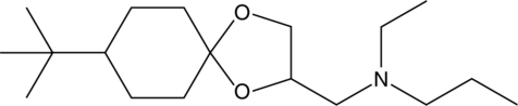 Spiroxamine Chemical Structure