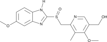 5-hydroxy Omeprazole Chemical Structure