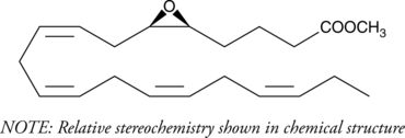 (±)5(6)-EpETE methyl ester Chemical Structure