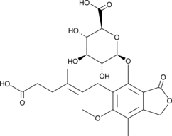 Mycophenolic Acid β-D-Glucuronide Chemical Structure