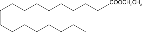 Stearic Acid ethyl ester Chemical Structure