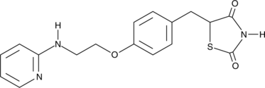 N-desmethyl Rosiglitazone Chemical Structure