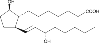 11-deoxy Prostaglandin F1β Chemical Structure