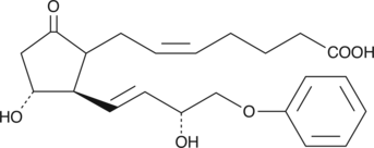 16-phenoxy tetranor Prostaglandin E2 Chemical Structure