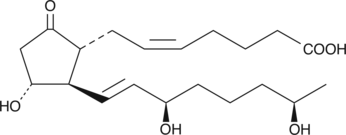 15(R),19(R)-hydroxy Prostaglandin E2 Chemical Structure