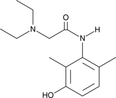 3'-hydroxy Lidocaine Chemical Structure
