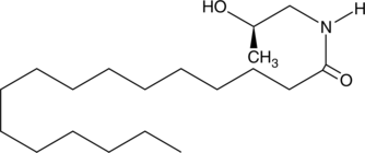 R-Palmitoyl-(2-methyl) Ethanolamide Chemical Structure