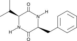 Cyclo(L-Phe-L-Val) Chemical Structure
