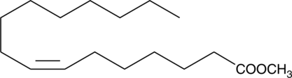 cis-7-Hexadecenoic Acid methyl ester Chemical Structure