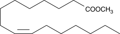 Palmitoleic Acid methyl ester Chemical Structure