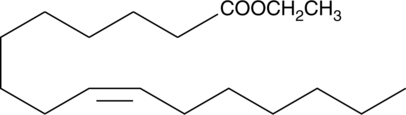 Palmitoleic Acid ethyl ester Chemical Structure