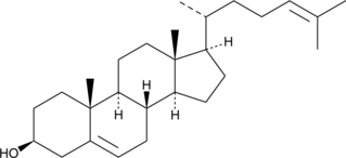 24-dehydro Cholesterol Chemical Structure