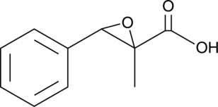 BMK Glycidic Acid Chemical Structure
