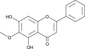 Oroxylin A Chemical Structure