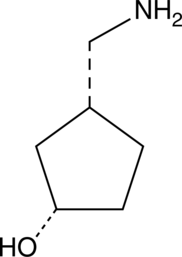(1S,3R)-3-Aminomethyl-cyclopentanol Chemical Structure