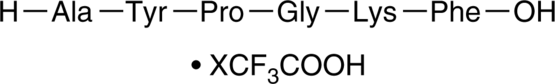 (Ala1)-PAR4 (1-6) (mouse) (trifluoroacetate salt) Chemical Structure