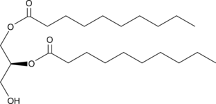 1,2-Didecanoyl-sn-glycerol Chemical Structure
