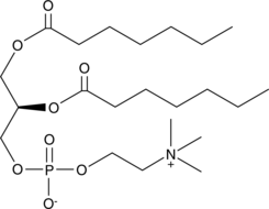 1,2-Diheptanoyl-sn-glycero-3-PC Chemical Structure