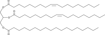 1,2-Dioleoyl-3-Stearoyl-rac-glycerol Chemical Structure