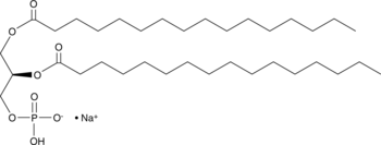 1,2-Dipalmitoyl-sn-glycero-3-phosphate (sodium salt) Chemical Structure