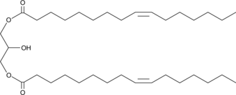 1,3-Dipalmitoleoyl-rac-glycerol Chemical Structure