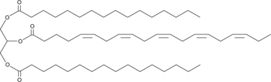 1,3-Dipalmitoyl-2-Eicosapentaenoyl-rac-glycerol Chemical Structure