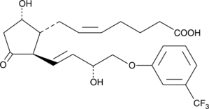 11-keto Fluprostenol Chemical Structure