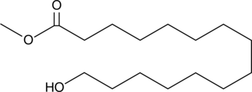 15-hydroxy Pentadecanoic Acid methyl ester Chemical Structure