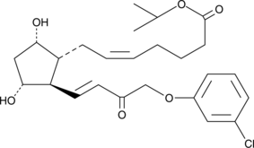 15-keto Cloprostenol isopropyl ester Chemical Structure