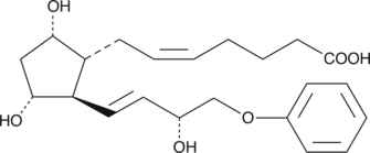 16-phenoxy tetranor Prostaglandin F2α Chemical Structure