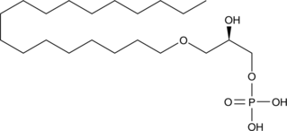 1-Octadecyl Lysophosphatidic Acid Chemical Structure
