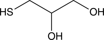 1-Thioglycerol Chemical Structure