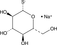 1-thio-β-D-Glucose (sodium salt) Chemical Structure