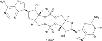 3'3'-cGAMP (sodium salt) Chemical Structure