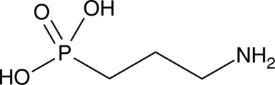 3-Aminopropylphosphonic Acid Chemical Structure