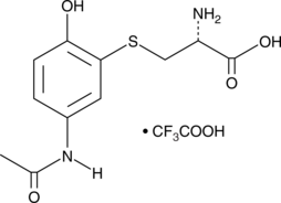 3-Cysteinylacetaminophen (trifluoroacetate salt) Chemical Structure