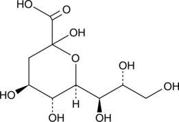 3-Deoxy-D-glycero-D-galacto-2-nonulosonic Acid Chemical Structure
